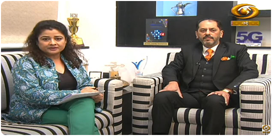 MD & Founder Sanjeev Sehgals Exclusive Interview on Doordarshan